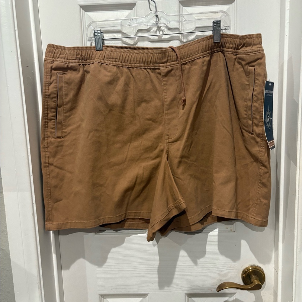 American Rag Brown Flat Front Shorts Casual Style